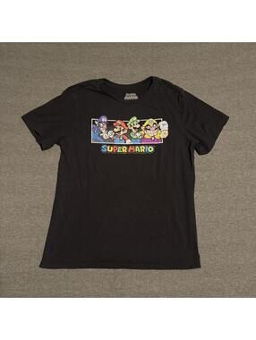 Nintendo Women's Black Tshirt